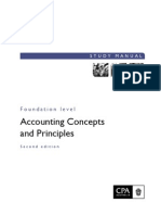 FL087-Accounting Concepts and Principles Study Manual