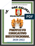 Pei 2020-2022 I.E. José Gálvez