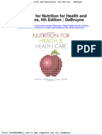 Test Bank For Nutrition For Health and Healthcare 5th Edition Debruyne