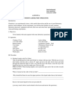 Common Laboratory Operations