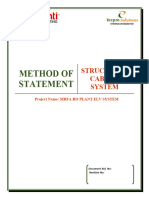 Method of Statement - SCS System