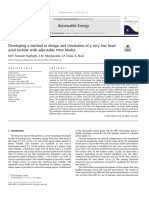 Developing A Method To Design and Simulation of A Very Low Head