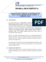 MEMORIA DESCRIPTIVA Chirumpiari