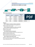 8543 Lab Building A Switch and Router Network Resuelto