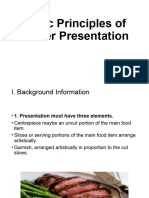 Basic Principles of Platter Presentation