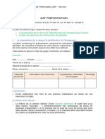 Preformation DAF UF1c Methode Pour Etablir Un Plan de Seance Type