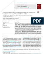 In Vivo Evaluation of Ankle Kinematics and Tibiota