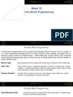 PLC Week 10 - Function Block Programming