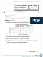 Devoir de Contrôle N°3 2009 2010 (Kaddachi Bouzayane)