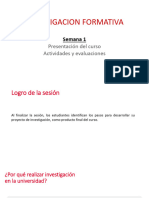 Sesion 1 - Investigaciòn Formativa