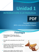 Unidades 1 y 2. Introducción-Homeostasis