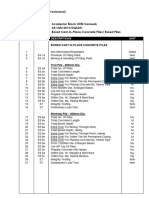 Taking-Off List: PILING WORKS (All Provisional)