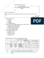 Contoh Soal Memo, Menu, Schedule Dan Sign