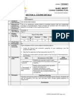 Course Learning Plan