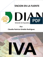 Iva Y Retencion en La Fuente: Por: Claudia Patricia Giraldo Rodríguez