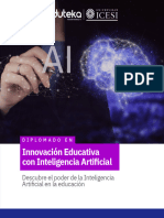 Diplomado en Innovacion Educativa Con Inteligencia Artificial