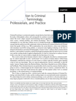 Chapter 1 - An Introduction To Criminal Psychology Termino - 2022 - Criminal Ps