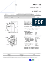 Compresseur / Compressor: Code Tension / Voltage Code: F