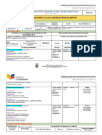 Plan Por Destreza - Semana 1 - Matemática - Quinto A