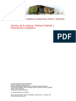 2022 - Clase 11 - Herramientas para La Planificación y El Análisis de Políticas Públicas I