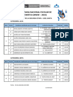 Ganadores - 2a - Etapa - Onem - 2023