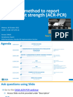 Easa Acr-Pcr Webinar Presentations