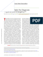 Is It Time To Retire The Diagnosis Hypertensive Emergency-JAHA 2023