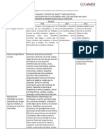 Dosificación de Contenidos de Primer Grado