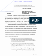 Iowa v. Eyioma Uwazurike Court Filing