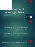 Classification of microorganisms-MTN