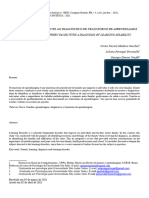 Percepção Da Família Frente Ao Diagnóstico de Transtorno de Aprendizagem