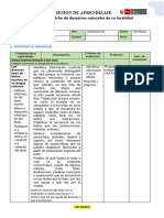 COMUNICACIÓN 1ER GRADO 03 DE OCT Lectura de Un Afiche de Desastres Naturales de Su Localidad