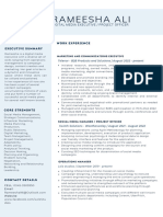 Rameesha Ali Resume PDF