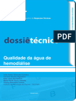 Dossiê Técnico Qualidade Da Água Hemodiálise