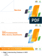 Training AWS - Module 8 - RDS, Aurora, ElastiCache