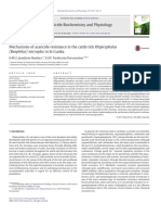 Mechanisms of Acaricide Resistance in The Cattle Tick Rhipicephalus (Boophilus) Microplus in SriLanka