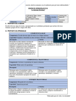 Sesión de Aprendizaje 08-1B