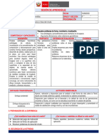 6° Sesion de Aprendizaje 16 de Agosto Matemática