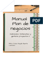 Plan de Negocios