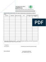 Lembar Monitoring Komunisai Efektif SBAR