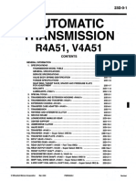 R4a51 V4a51 Service Repair Manual