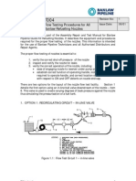 Bam 800 T004 - Nozzle Flow Testing Guidelines