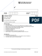 2025 Specimen Paper 3