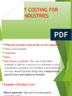 Product Cost