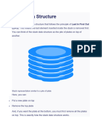 Stack Data Structure