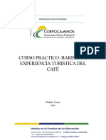 Propuesta Curso de Barismo