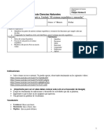 Guia 4° Basico Ciencias Sistema Esqueletico y Muscular