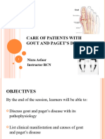 Lect # 2 Care of Patients With Gout and Paget's Disease