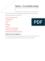 How To Trade Chart Patterns With Target and SL@