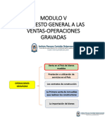 Módulo V Impuesto General A Las Ventas-Operaciones Gravadas